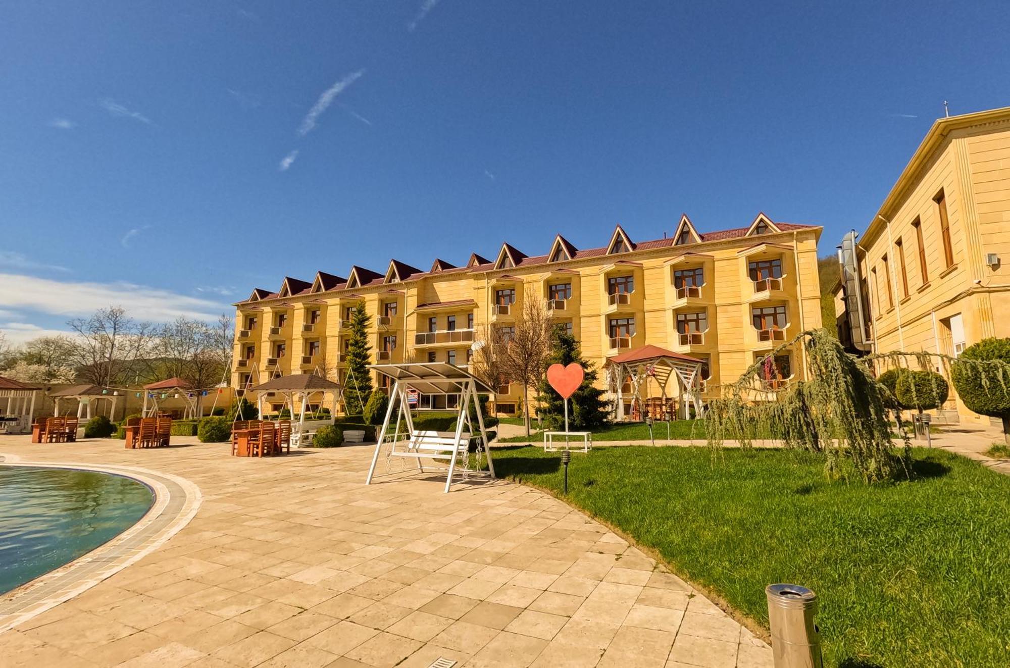 Gabala Yeddi Gozel Hotel المظهر الخارجي الصورة